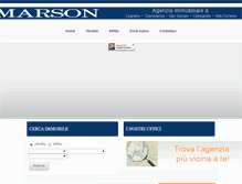 Tablet Screenshot of marson.it